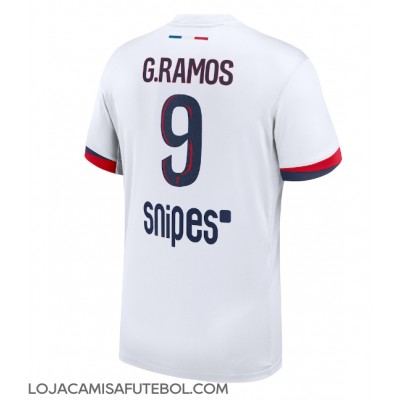Camisa de Futebol Paris Saint-Germain Goncalo Ramos #9 Equipamento Secundário 2025-26 Manga Curta Camisa de Futebol Paris Saint-Germain Goncalo Ramos #9 Equipamento Secundário 2025-26 Manga Curta